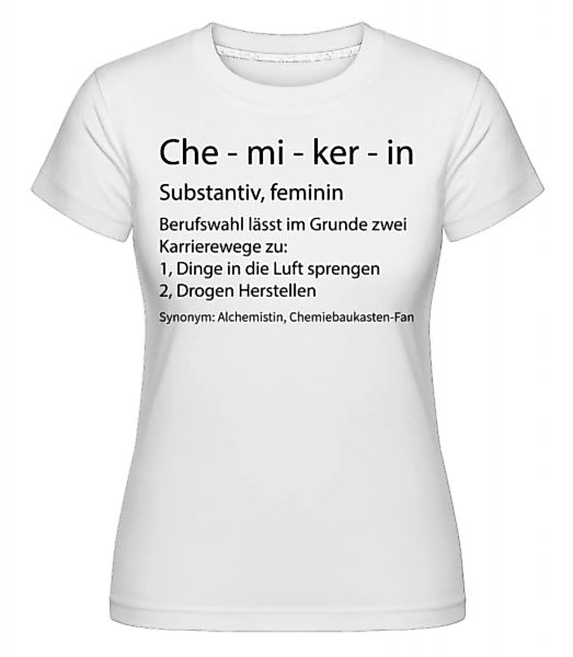 Chemikerin Quatsch Duden · Shirtinator Frauen T-Shirt günstig online kaufen