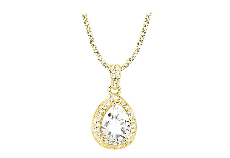 Sofia Milani Kette mit Anhänger Oval, 925 Silber Damen Schmuck - N0881 günstig online kaufen