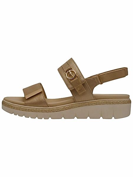 Tamaris Riemchensandale "Tamaris Sandalen Leder" günstig online kaufen