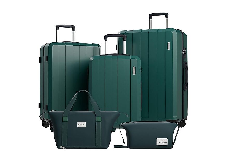 VALLSERO Trolleyset Koffer-Set( M,L,XL) Hartschalen-Koffer, Rollkoffer 5-te günstig online kaufen
