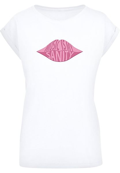 MisterTee T-Shirt "MisterTee Damen Ladies Music Is My Sanity Tee" 1 Stk. günstig online kaufen