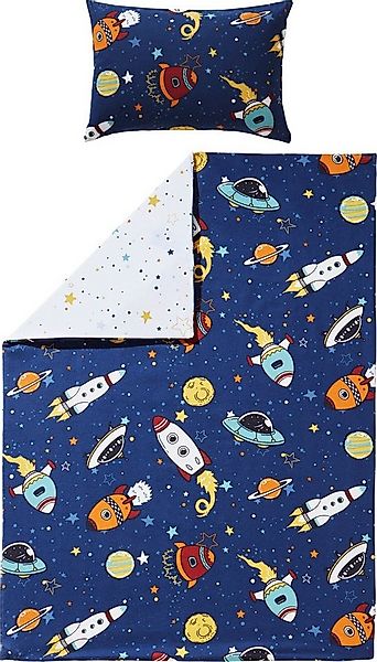 Erwin Müller Kinderbettwäsche Kinder-Wendebettwäsche, Biber, Feinbiber Moti günstig online kaufen