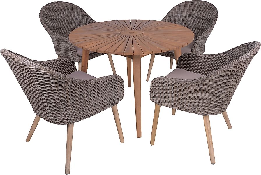 Garden Pleasure Garten-Essgruppe », Tischgruppe »FREMONT/PUEBLO Set 01«« Se günstig online kaufen