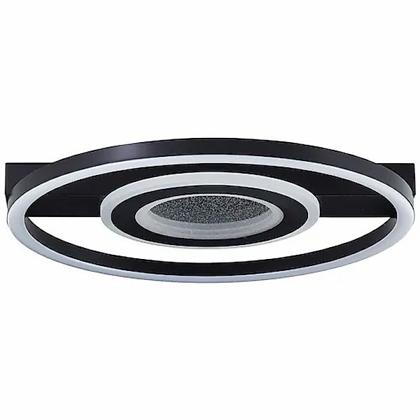 BreLight LED Deckenleuchte »Queens«, 37 x 37 cm, 2400 lm, 3000 K, Glitzeref günstig online kaufen