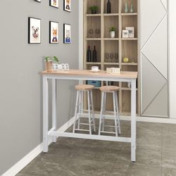 Woltu Bartisch (1-St), Metallgestell, Tischplatte aus günstig online kaufen