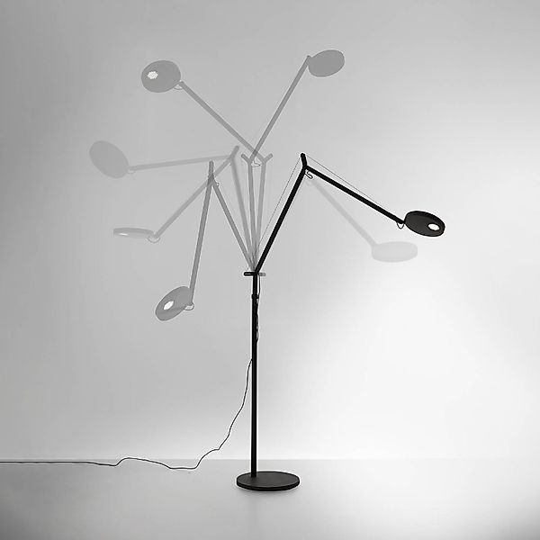 Artemide Demetra Reading LED-Stehlampe 927 grau günstig online kaufen