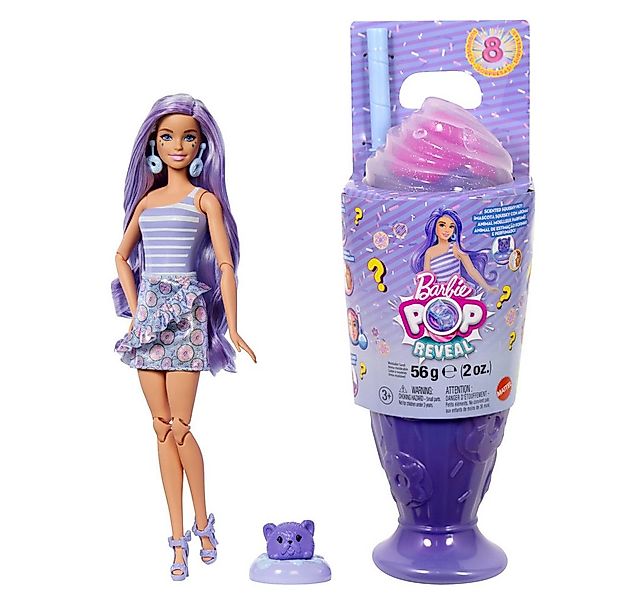 Mattel® Anziehpuppe Barbie Pop! Reveal Barbie Treats Serie Purple Doll günstig online kaufen