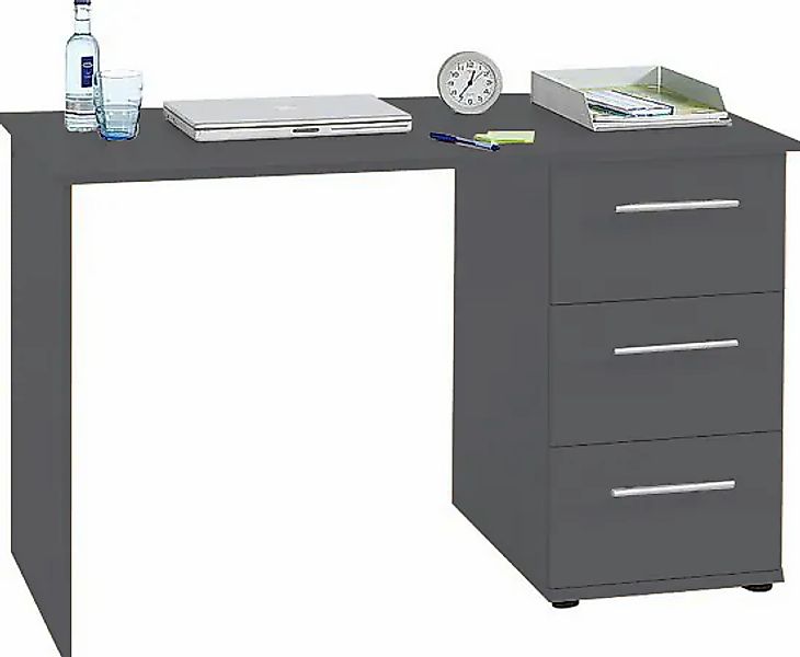 VOGL Möbelfabrik Schreibtisch "Tobi, optional mit Tastaturauszug,", mit 3 S günstig online kaufen