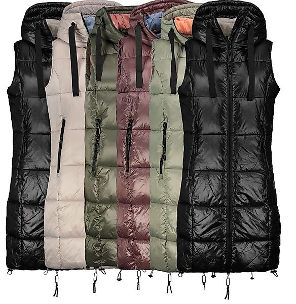 Fresh Made Steppweste Lange Stepp weste günstig online kaufen