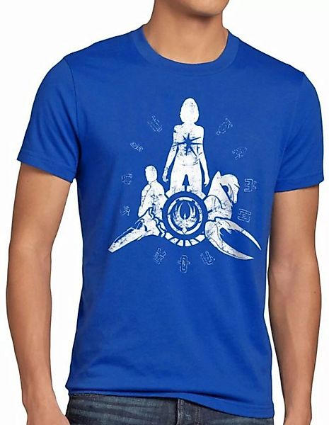 style3 Print-Shirt Herren T-Shirt Battle Stars galactica space günstig online kaufen