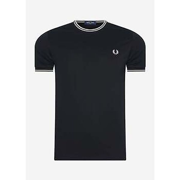 Fred Perry  T-Shirts & Poloshirts Twin tipped t-shirt - black günstig online kaufen