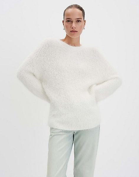 someday Strickpullover Tajah Rundhalsausschnitt und lockerer Passform günstig online kaufen