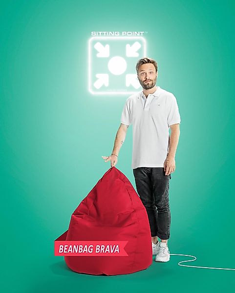 Sitting Point Sitzsack Brava 300 l Khaki günstig online kaufen