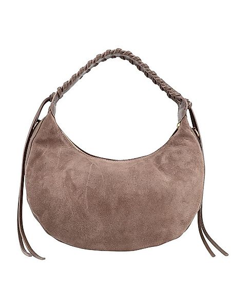 BRISE TASCHE Schultertasche Wildleder & Nappaleder Umhängetasche elegante D günstig online kaufen