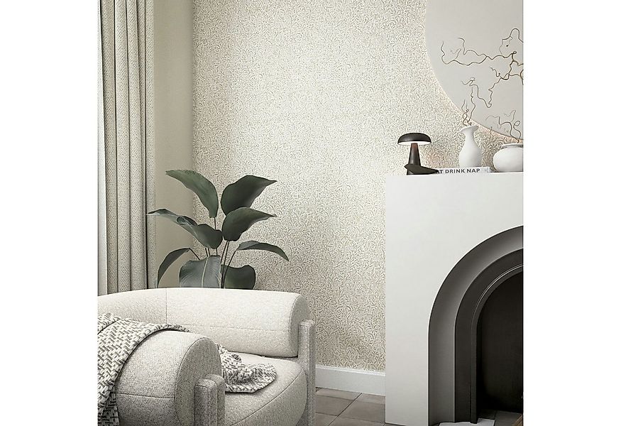 Marburg Vliestapete Tapete Blossom Touch, geprägt, floral, moderne Vliestap günstig online kaufen