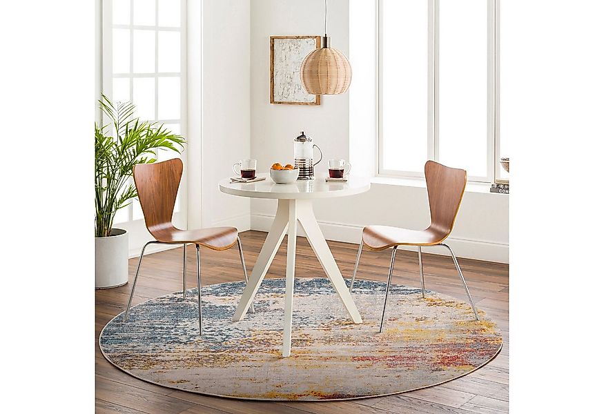 Livabliss Teppich SARASOTA, rund, Höhe: 13 mm günstig online kaufen