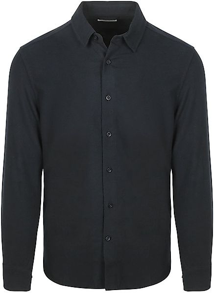 Knowledge Cotton Apparel Shirt Flannel Total Eclipse - Größe L günstig online kaufen