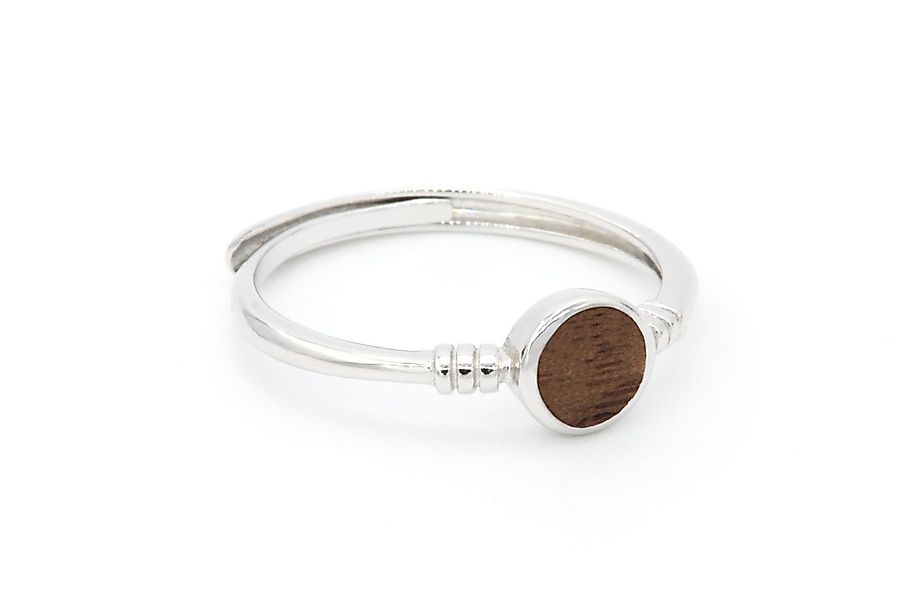 NaturSchatulle Fingerring Circle (Holz & 925 günstig online kaufen