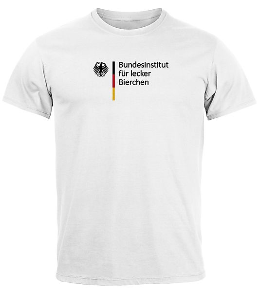 MoonWorks Print-Shirt Herren T-Shirt Alkohol Bier günstig online kaufen