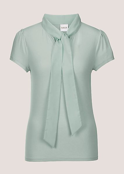 MADELEINE Kurzarmshirt "Blusenshirt Kurzarmoberteil mit Schluppe" günstig online kaufen