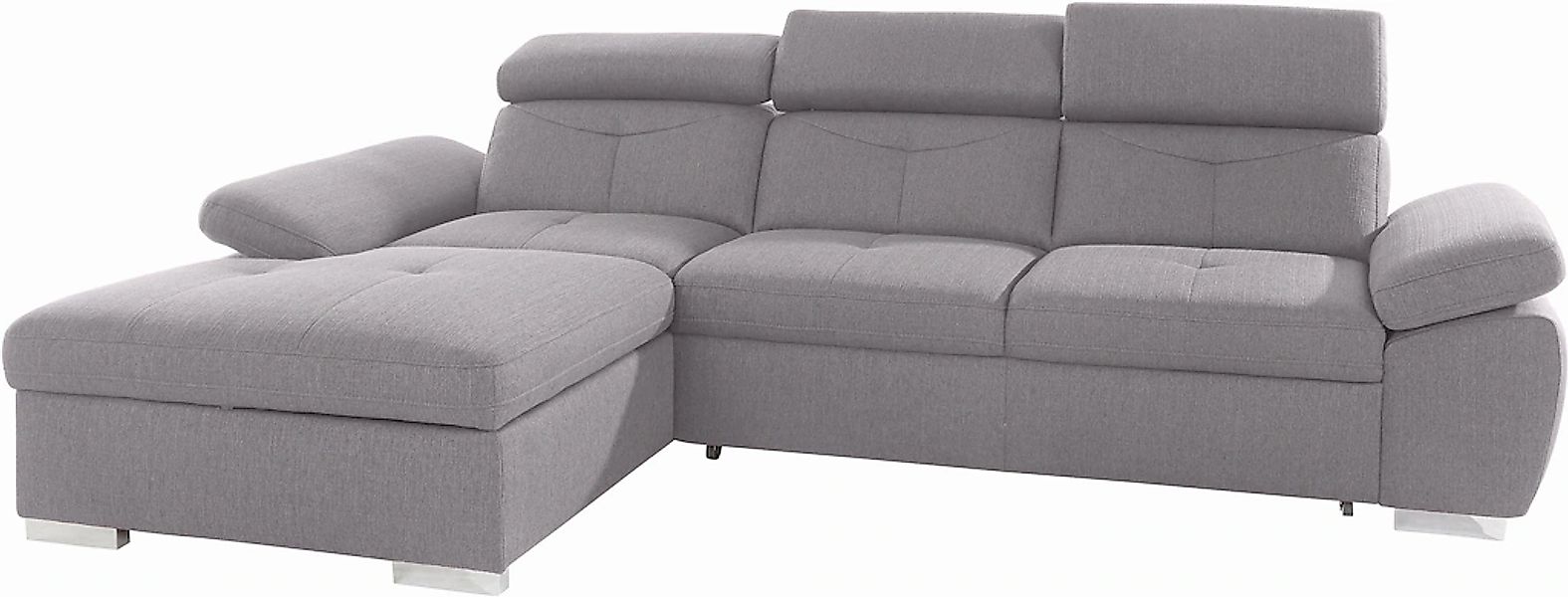 exxpo - sofa fashion Ecksofa "Spring, super bequem, mit Armteil- und Kopfte günstig online kaufen