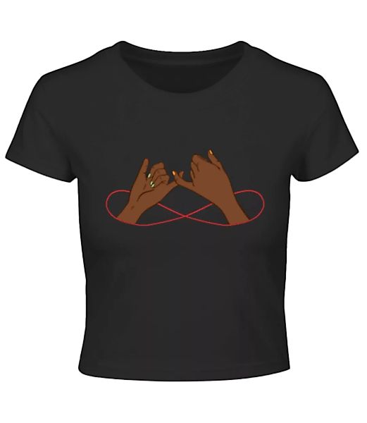 BFF Fingerschwur · Crop T-Shirt günstig online kaufen