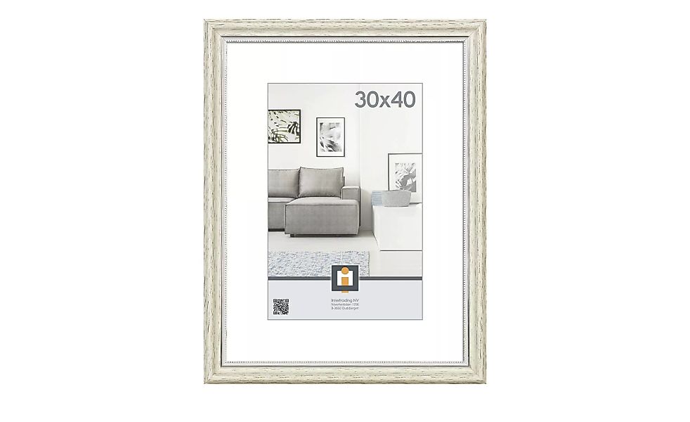 Kunststoffbilderrahmen 30x40 cm  Ponza - weiß - 35 cm - 45 cm - 2 cm - Scon günstig online kaufen