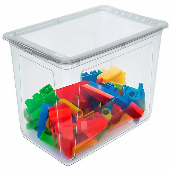 keeeper Aufbewahrungsbox transparent B/H/L: ca. 39x42x59 cm günstig online kaufen