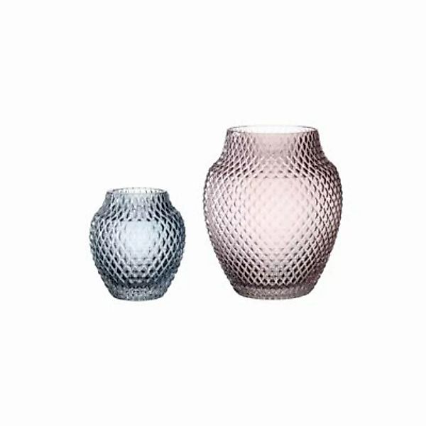 LEONARDO POESIA 2er Tischvasen Set rosa & blau Vasen bunt günstig online kaufen