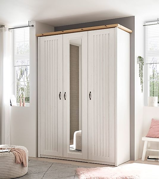 Schlafkontor Drehtürenschrank "Trient", im Landhaustil, Schlafzimmerschrank günstig online kaufen