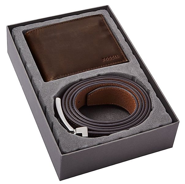 Fossil Geldbörse (Set, 2-tlg), aus echtem Leder günstig online kaufen