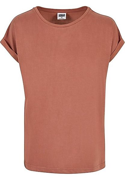 URBAN CLASSICS Kurzarmshirt Urban Classics Damen Ladies Modal Extended Shou günstig online kaufen
