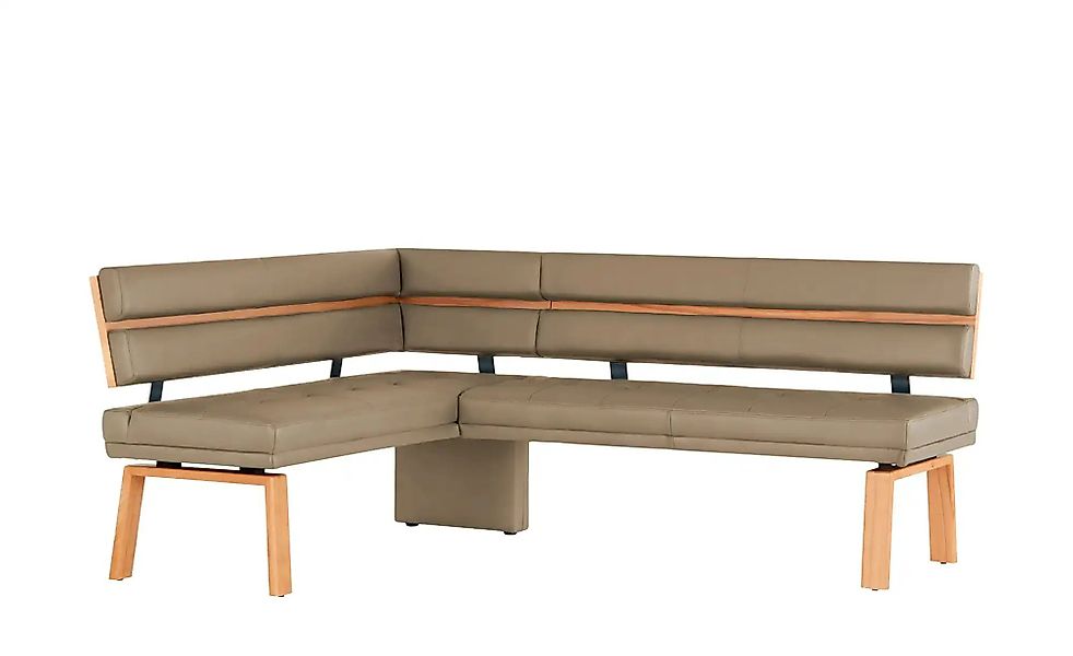 Eckbank Leder Canto III ¦ braun ¦ Maße (cm): H: 88 Bänke > Eckbänke - Höffn günstig online kaufen