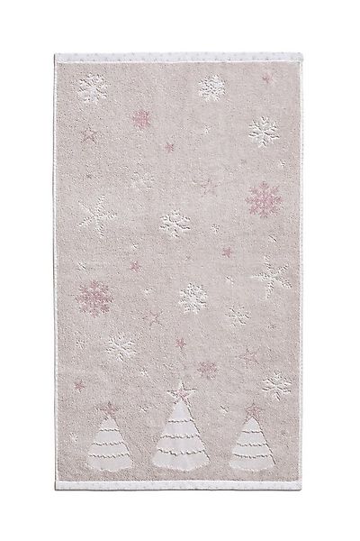 Next Badematte Handtuch, weihnachtliches Schneeflockenmotiv, Baumwolle günstig online kaufen