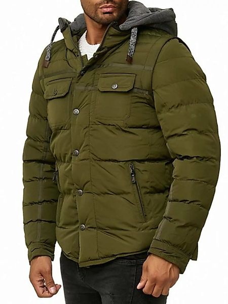 BLACKROCK Winterjacke Herren Steppjacke Jacke mit abnehmbarer Sweatkapuze ( günstig online kaufen