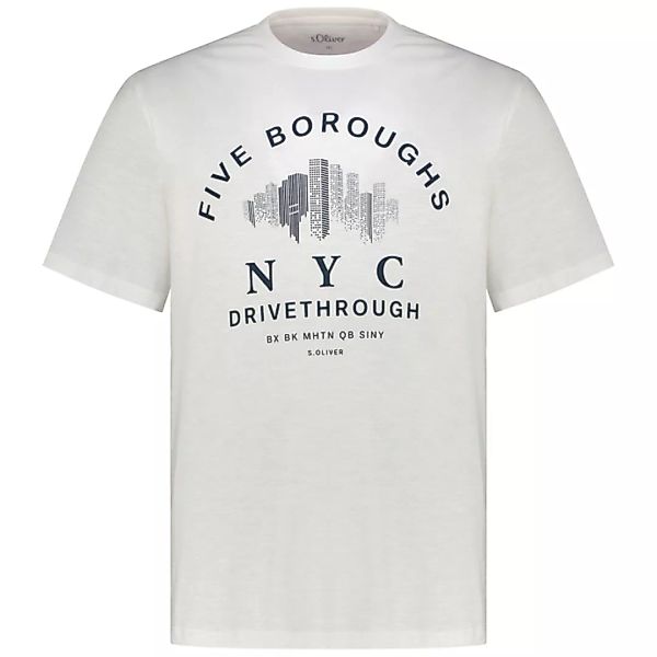 s.Oliver T-Shirt mit Motiv-Print günstig online kaufen