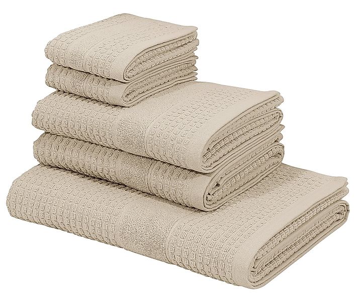 KangaROOS Handtuch Set Summer, Duschtuch, Handtuch, Gästeücher, Frottier (S günstig online kaufen