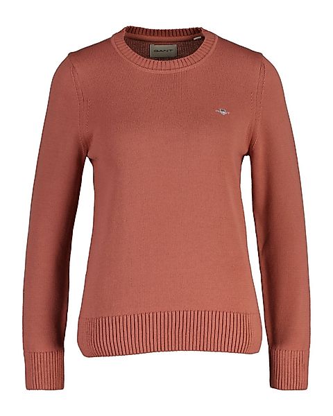 Gant Rundhalspullover CLASSIC COTTON C-NECK mit günstig online kaufen