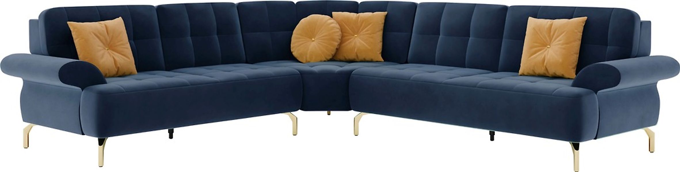 sit&more Ecksofa »Orient 1 L-Form«, inkl. 4 Zierkissen mit Strass-Stein, go günstig online kaufen