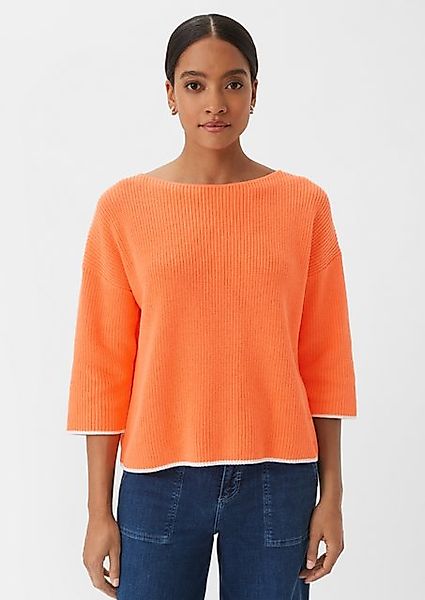 comma casual identity 3/4 Arm-Pullover Strickpullover günstig online kaufen