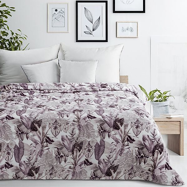 Wohndecke Fleecedecke 150x200 cm, Decke mit günstig online kaufen