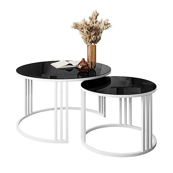 Lookway Couchtisch LORI GLASS 2in1 mit günstig online kaufen