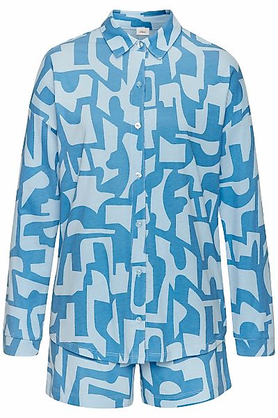 s.Oliver Shorty 2-teilig, 2 tlg. mit grafischem Print günstig online kaufen