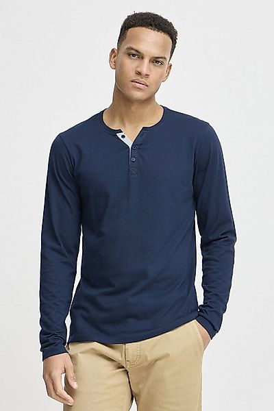 Blend Langarmshirt BHHollie Klassisches Grandad-Longsleeve günstig online kaufen