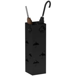 HOMCOM Schirmständer Regenschirmhalter mit 4 Haken, günstig online kaufen