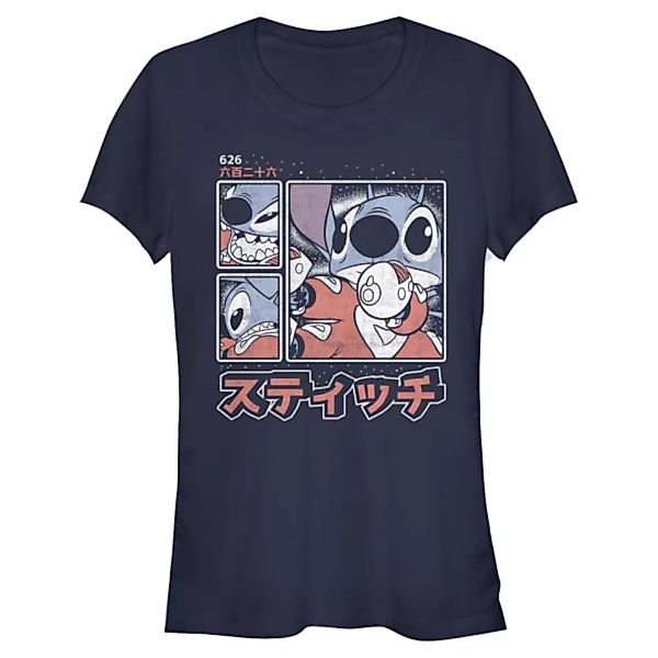 Disney Classics - Lilo & Stitch - Stitch Kanji - Frauen T-Shirt günstig online kaufen