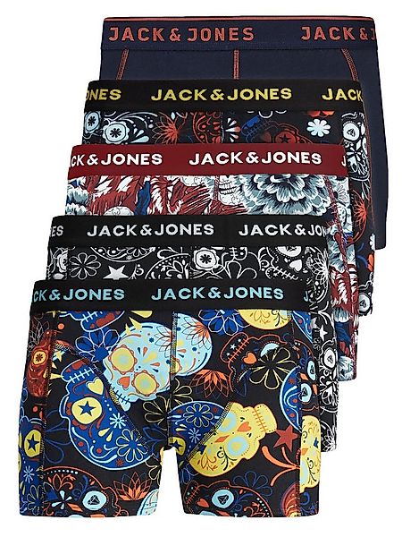 Jack & Jones Boxershorts Jacvel (5-St., 5er Pack) gute Passform durch elast günstig online kaufen