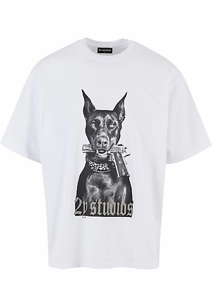 2Y Studios T-Shirt "2Y Studios Herren Doberman Oversize Tee" 1 Stk. tlg. günstig online kaufen