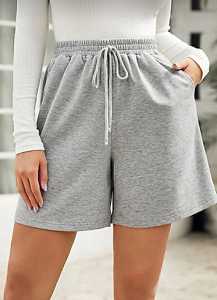 fashionshowcase Shorts kurze Hose Damen Jogger Pants mit Kordelzug und elas günstig online kaufen