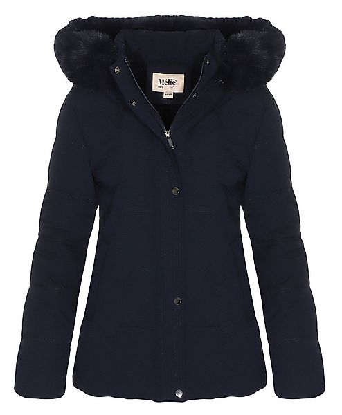 Aurela Damenmode Winterjacke Damen Steppjacke Teddyfell gefüttert mit abneh günstig online kaufen